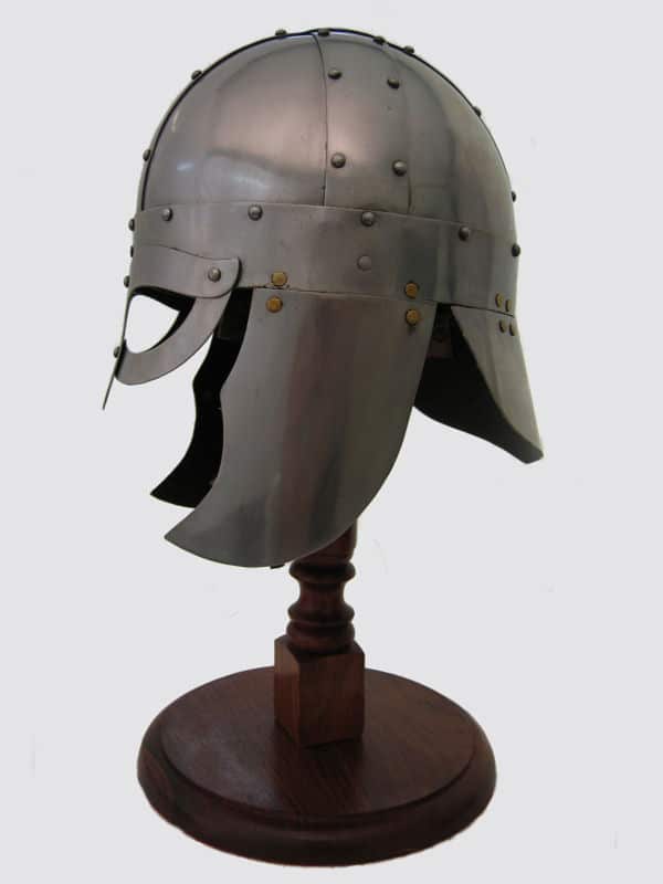 18 gauge Steel Warrior Medieval Viking goggle helmet 