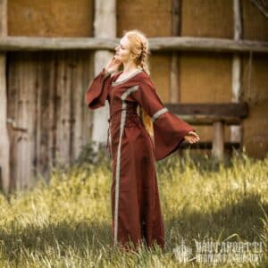 Medieval Dress with Wide Sleeves