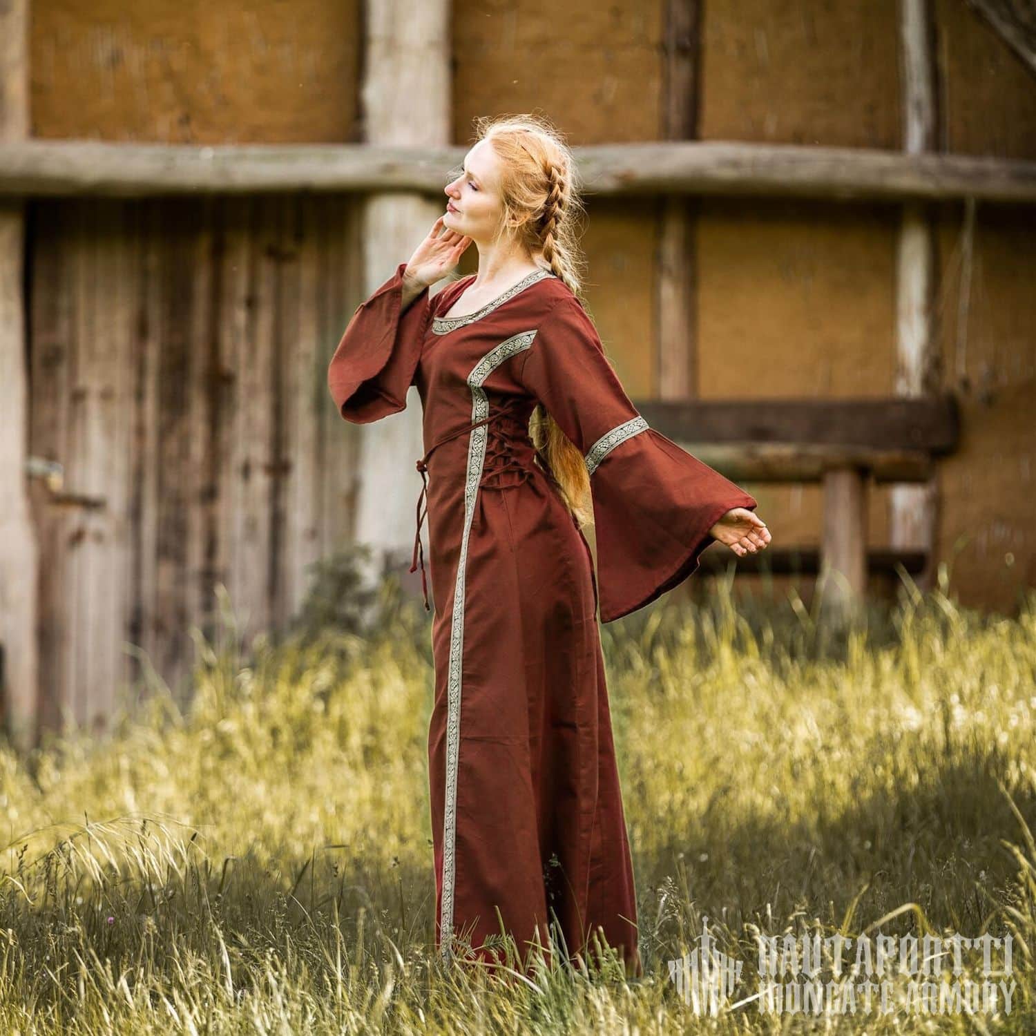 Medieval Dress with Wide Sleeves - Irongate Armory