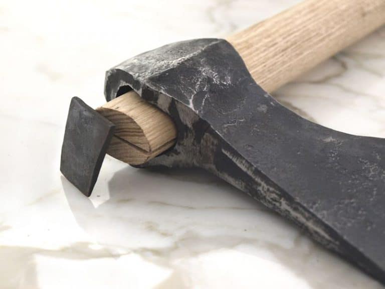 Steel Wedge for Fixing Axe Heads Irongate Armory