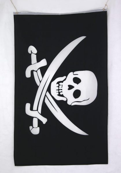 Scuba Pirate Patch Embroidered Iron On Diving Jolly Roger Skull - Foto 3