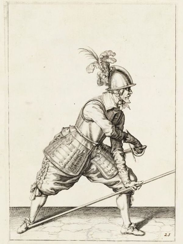 Keihäsmiehen levyhaarniska v.1607