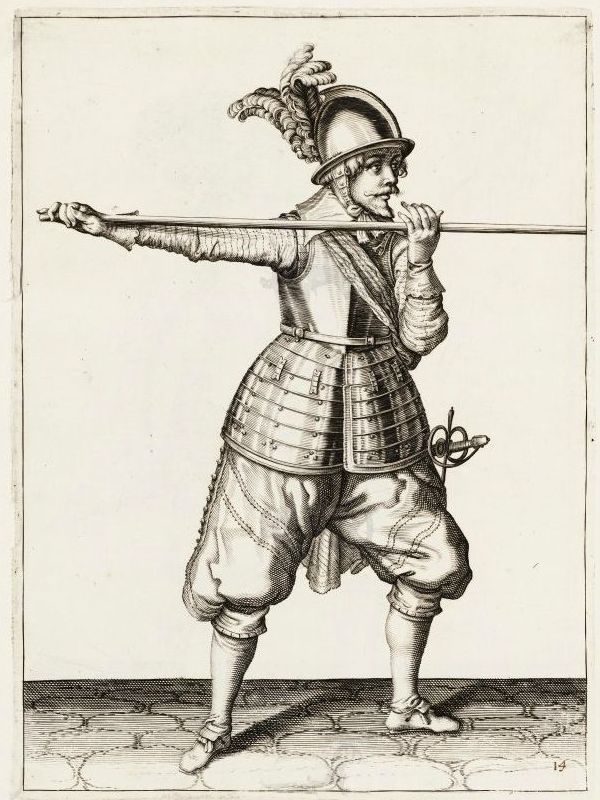 Keihäsmiehen kypärä v.1607