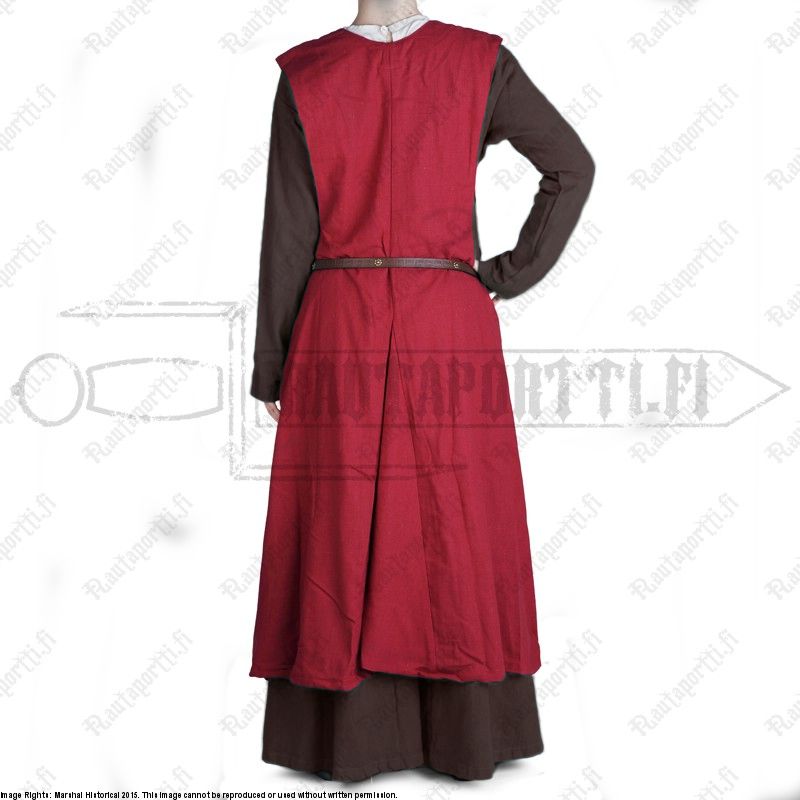 Red Early Medieval Surcoat - Irongate Armory