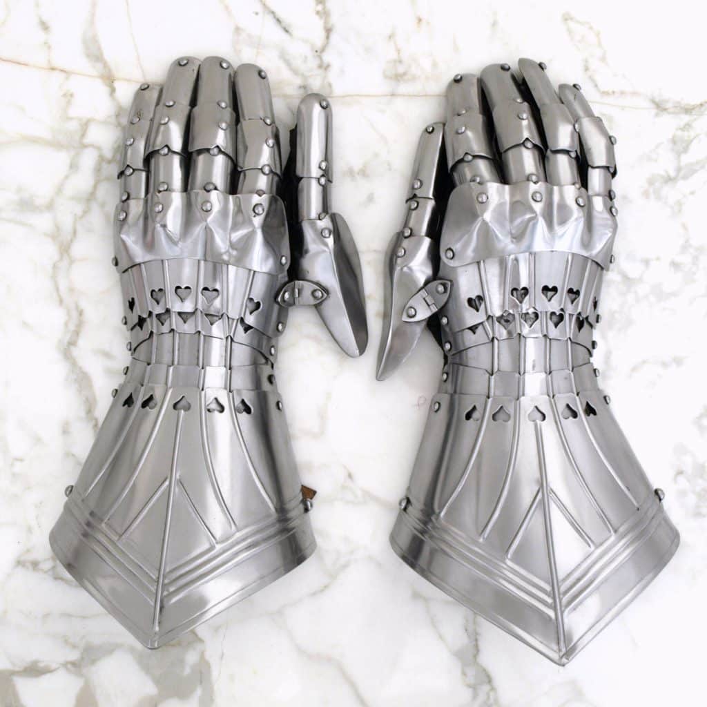 Details about   Medieval Warrior Gauntlets Metal Gothic Style Dark Gauntlet Antique Design 