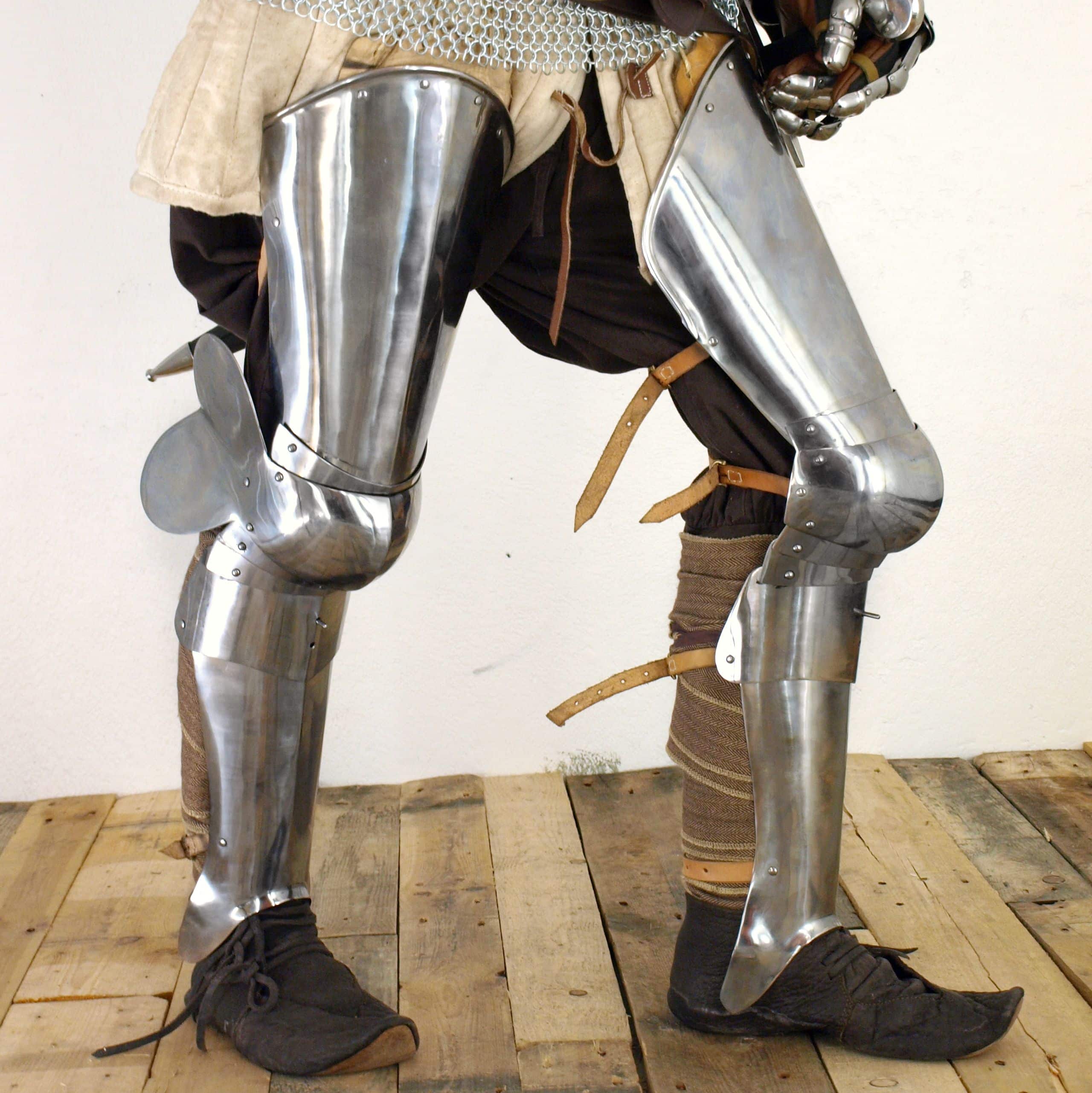14th Century Leg Armour - Irongate Armory