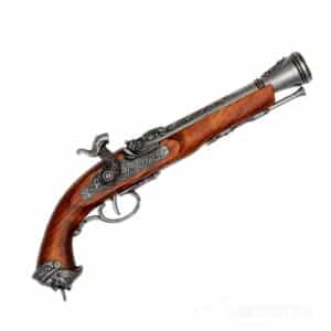 Italian Percussion Pistol Blunderbuss, 19th Century