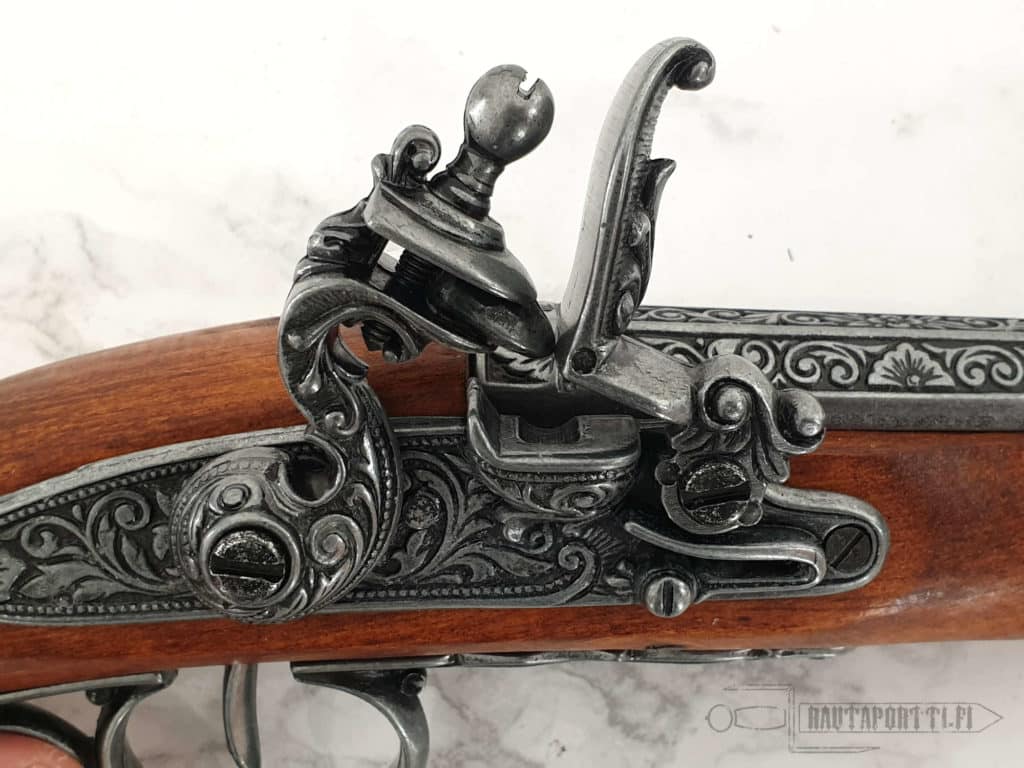 German Flintlock Blunderbuss Pistol, 1700's - Irongate Armory