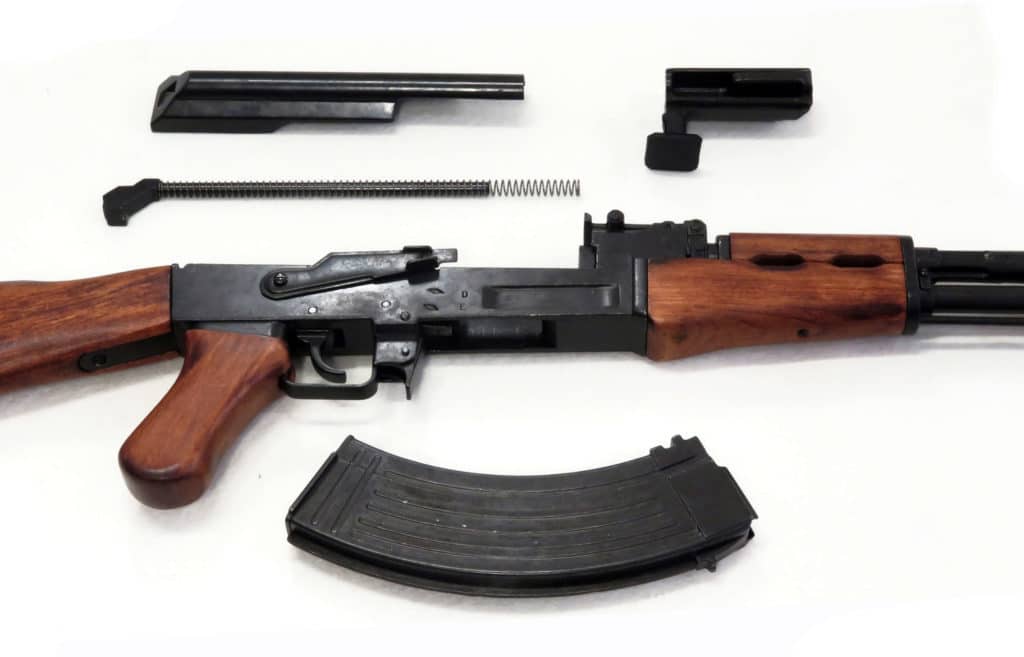 AK-47 Assault Rifle with Fixed Wooden Stock, Russia 1947
