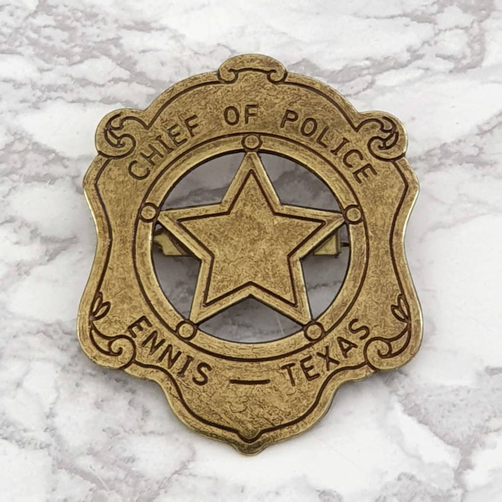 Chief of Police Badge - Irongate Armory