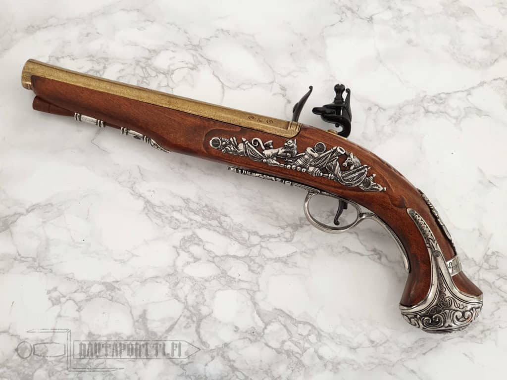 George Washington Flintlock Pistol, England 18th. Century 
