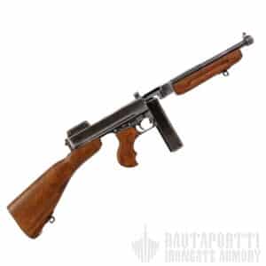 Weathered Thompson M1928A1 Military Version with Box