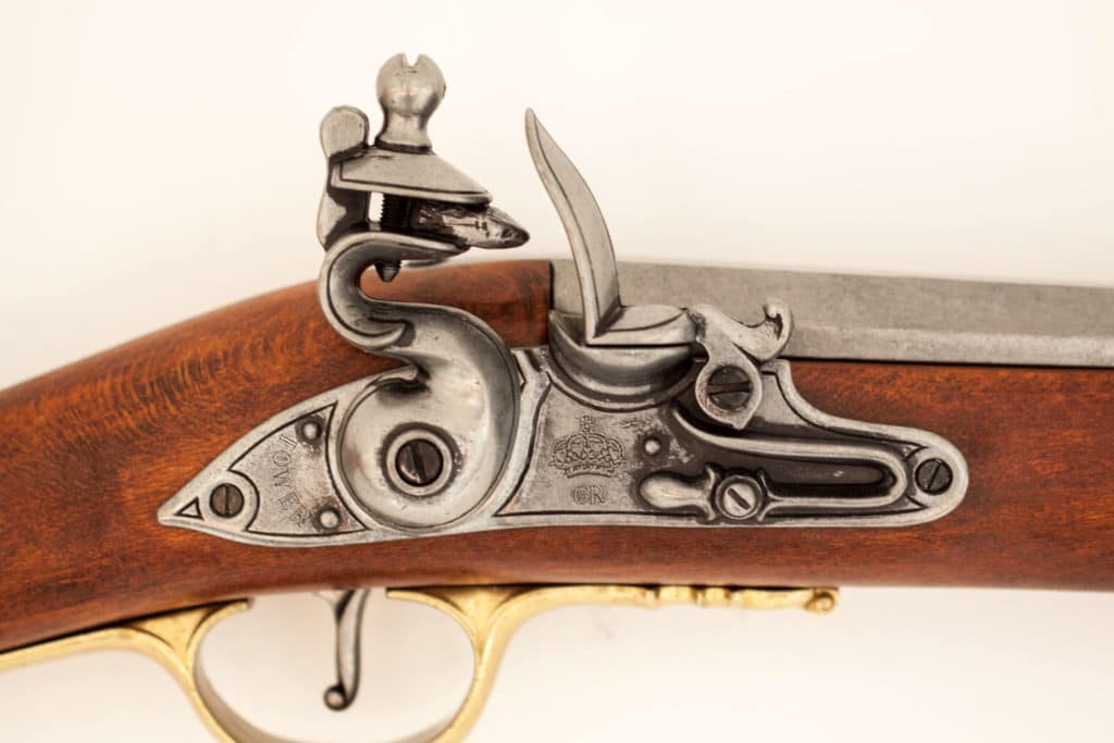 Set of Two Flintlock Duelling Pistols, Italy 1825 - Irongate Armory