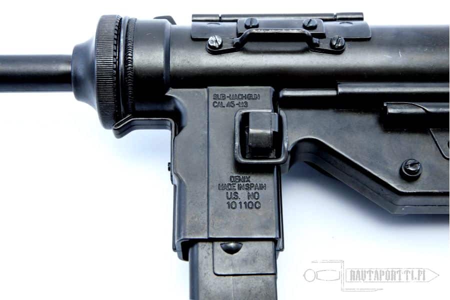 トイガン U.S. M3A1 GREASEGUN(EACH VACATION) Original U.S. WWII Type M3A1 Grease Gun Display by Ithaca