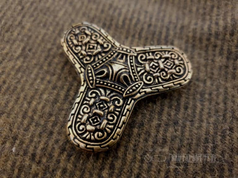 Trefoil Brooch