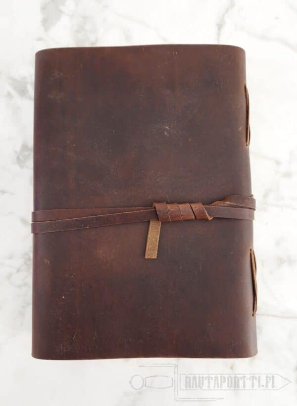 Very Large Classic Leather Bound Book Irongate Armory