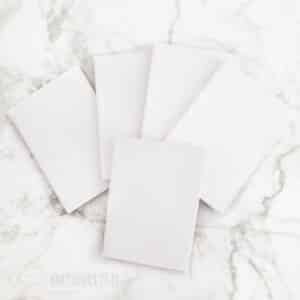 Handmade White Cotton Paper -Set