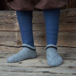 Naalbinding-Style Viking Woolen Socks