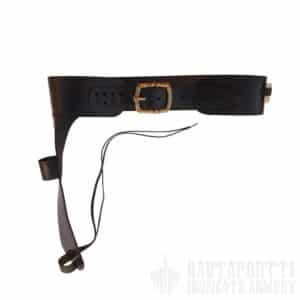 Leather cartridge belt for Mare's Leg rifle