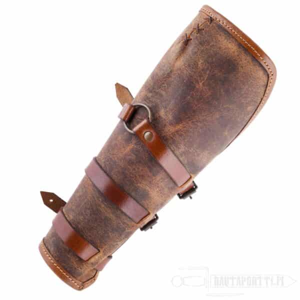 Oiled Leather Bracers