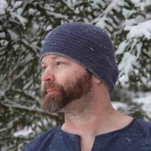 Naalbinding-Style Viking Woolen Hat