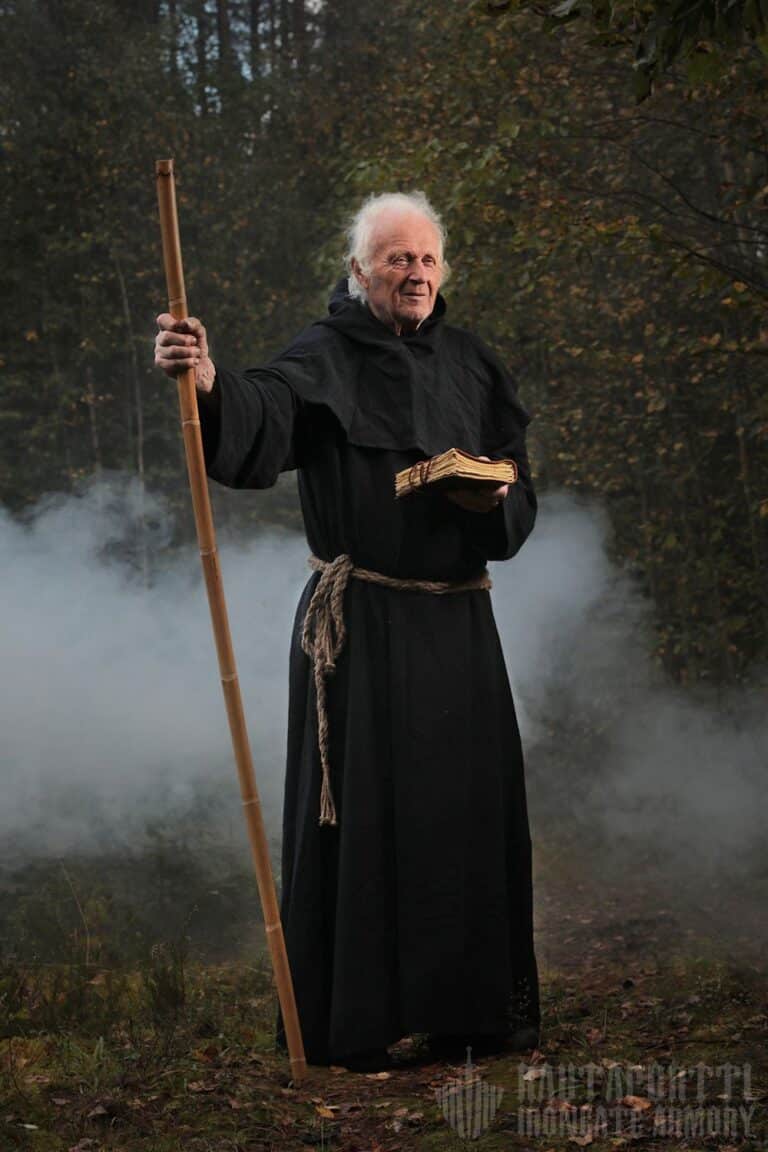 Monk Rope Monks Robe, Hood and Rope Belt - Irongate Armory