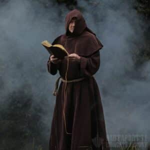 Monks Robe, Hood and Rope Belt