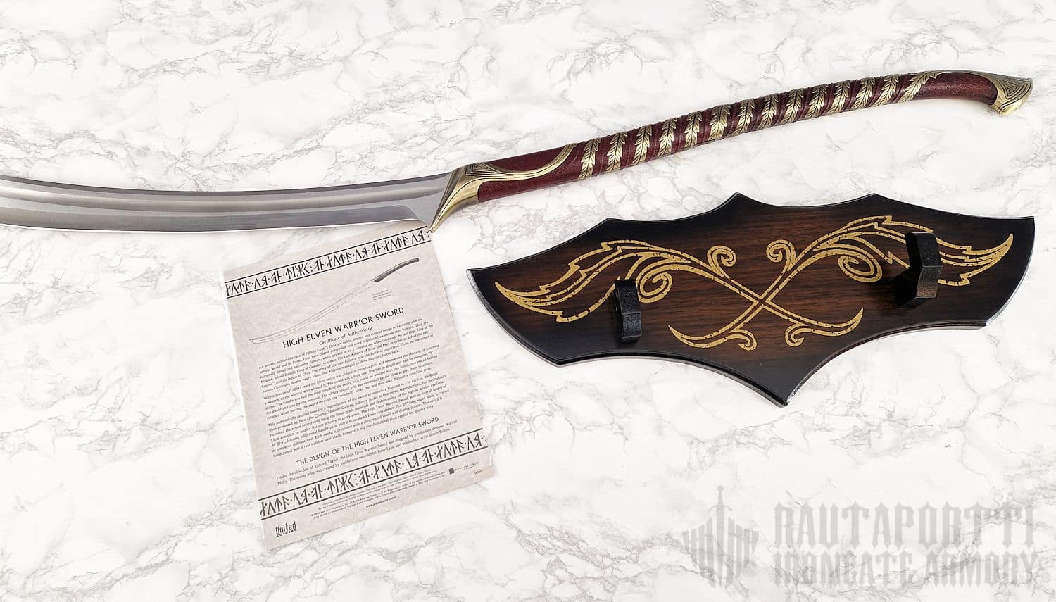 Lord of the Rings - High Elven Warrior Sword - Image 14