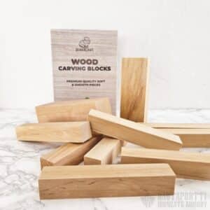Set of 10 Wood Carving Blocks