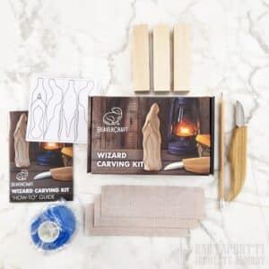 DIY Whittling Kit for Beginners – Wizard/Gnome