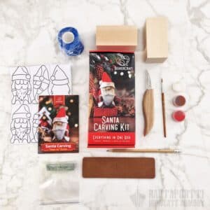 DIY Whittling Kit – Santa/Elf