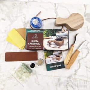 Wood Carving Kit - Walnut Kuksa