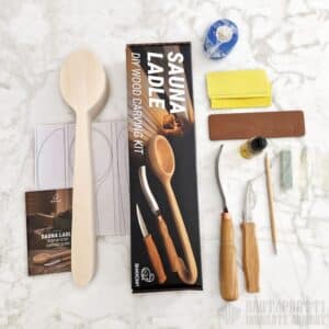 Wood Carving Kit - Sauna Ladle