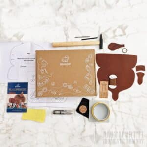 DIY Leather Craft Kit – Glasses Case
