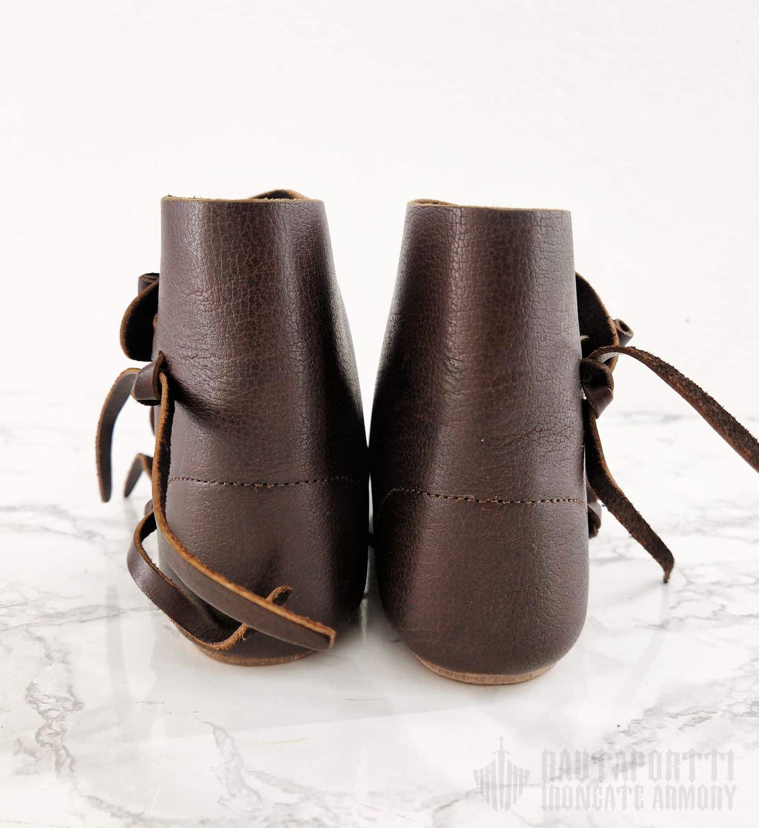 Early Medieval Jorvik Shoes with 2 Leather Buttons - Image 4