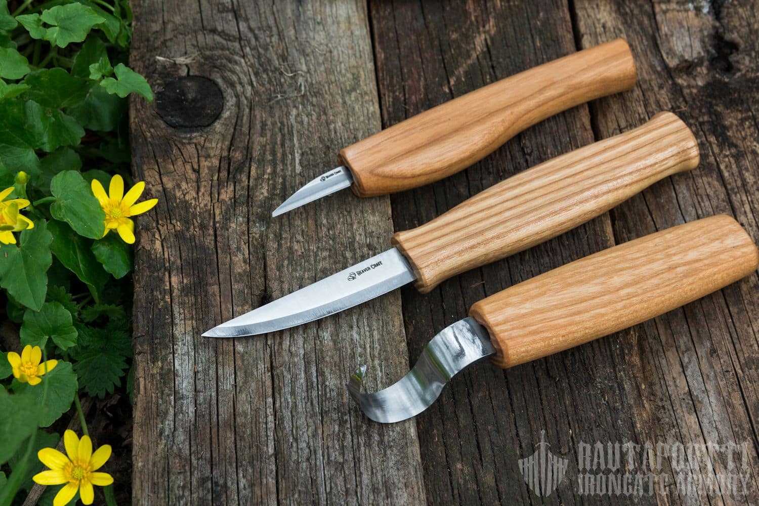 Spoon Carving Set in Giftbox -3 knives & Spoon Blank - Image 10
