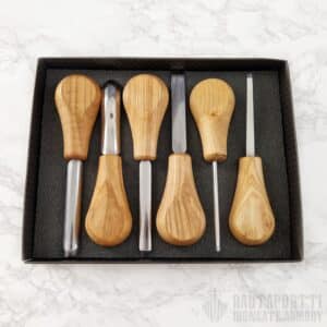 Palm Carving Tool Set -6 Palm-Chisels